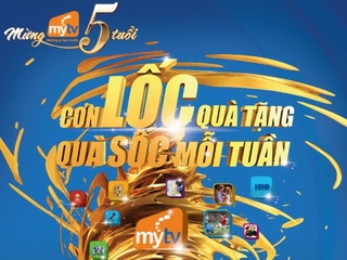 Khách hàng thứ ba trúng giải lớn chương trình sinh nhật MyTV 5 tuổi