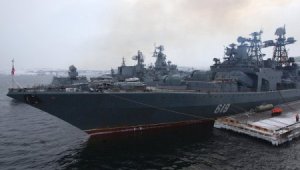 Tàu chiến Nga tập trận chống ngầm trên Biển Barents