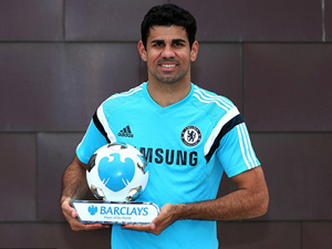 Diego Costa giật giải thưởng đầu tiên ở Anh