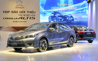 Corolla Altis 2014 giá từ 757 triệu tại Việt Nam