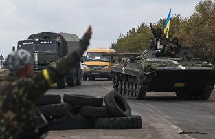 Kiev vẫn chĩa vũ khí hạng nặng vào miền đông