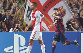 Barcelona thắng dễ Ajax tại Nou Camp