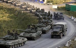 Xe tăng Nga rầm rập tiến vào Ukraine?