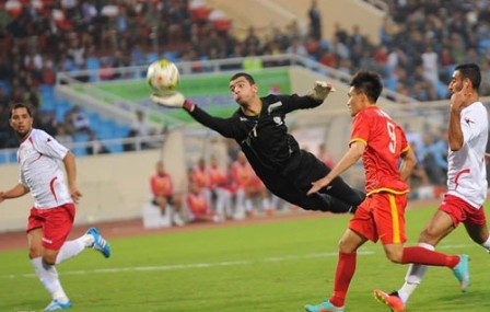 Tuyển Việt Nam thất thủ 1-3 trước Palestine