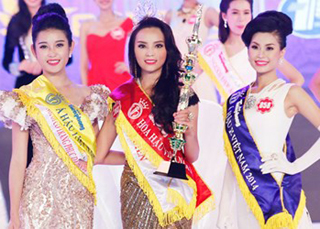 Nữ sinh Ngoại thương đăng quang Hoa hậu Việt Nam 2014