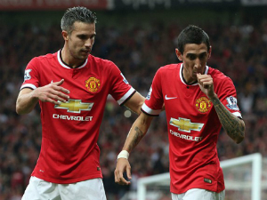 Van Persie gạt Di Maria khỏi đội hình “5 sao” của M.U