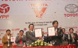 VPF ký hợp đồng tài trợ 30 tỉ VNĐ với Toyota!