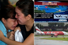 Máy bay Air Asia phát nổ trước khi rơi xuống biển