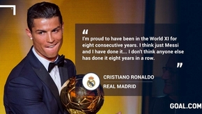 C.Ronaldo tự nhận là “dị nhân” của bóng đá thế giới