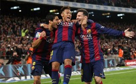 Tam tấu của Barca xuất sắc hơn Real Madrid