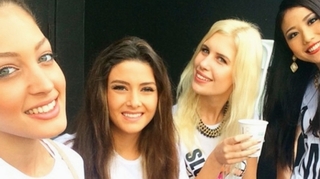 Hoa hậu Lebanon bị chỉ trích vì &quot;tự sướng&quot; với hoa hậu Israel