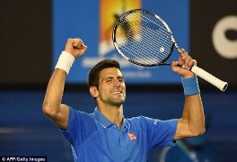 Djokovic và Nishikori giành vé vào tứ kết Úc mở rộng