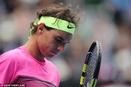 Nadal thua đau tại tứ kết Australia Open