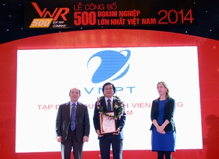 VNPT đứng Top đầu 500 doanh nghiệp lớn nhất Việt Nam