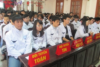 Nam Định dẫn đầu tỷ lệ đạt học sinh giỏi quốc gia 2014