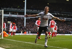 Kane lập cú đúp, Tottenham nhấn chìm Arsenal!