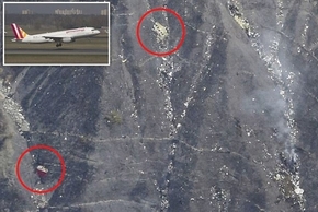 Máy bay Germanwings đã phát nổ trước khi rơi?