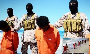 IS tung video hành quyết 30 con tin đạo Cơ đốc