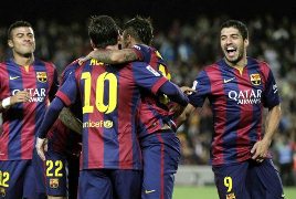 Messi, Suarez lập cú đúp, Barca thắng đậm Getafe