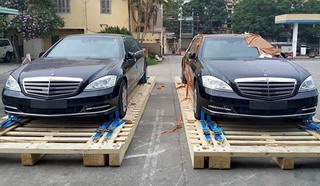 2 xe sang chống đạn của Mercedes-Benz về Việt Nam