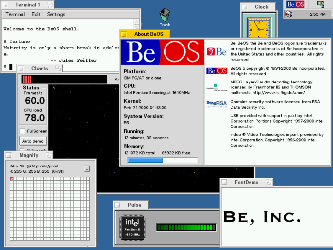 BeOS - hệ điều hành từng nhận nhiều kỳ vọng nhưng &quot;chết yểu&quot;