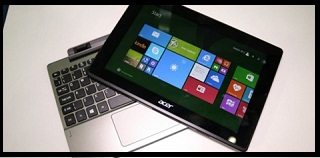 Acer Asipre Switch 10 V: máy tính bảng 2 trong 1 sử dụng chip Cherry Trail