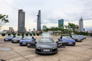 Gần 40 xe Audi 'đổ bộ' xuống Phú Quốc