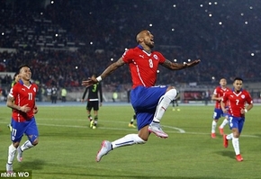 Chile áp đảo đội hình xuất sắc nhất Copa America!