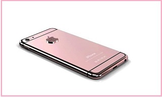 Hồng “nữ tính” với iPhone 6s vỏ kim loại mới