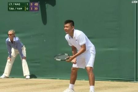 Hoàng Nam tiếp tục vào bán kết đôi nam trẻ Wimbledon