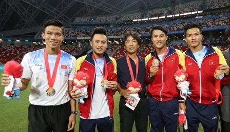 U23 Việt Nam nhận tiền thưởng tại SEA Games 28
