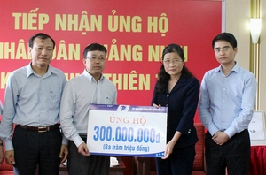 VNPT hỗ trợ 300 triệu để Quảng Ninh khắc phục mưa lũ