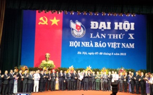 57 nhà báo được bầu vào Ban chấp hành Hội Nhà báo Việt Nam khóa X