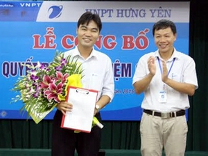 VNPT Hưng Yên bổ nhiệm Giám đốc Trung tâm kinh doanh