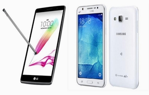 6 triệu đồng chọn Samsung Galaxy J7 hay LG G4 Stylus?