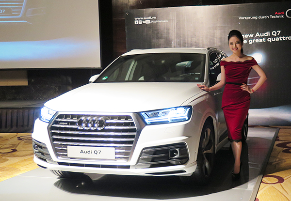Audi Q7 mới ra mắt sáng 8/10 tại Hà Nội