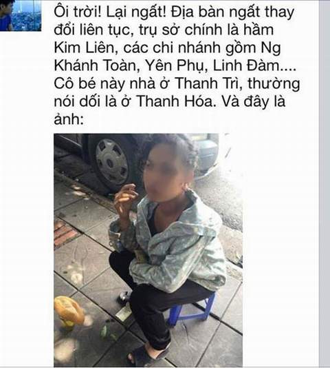 Người phụ nữ này xuất hiện trên nhiều diễn đàn Facebook tại nhiều địa điểm khác nhau - Ảnh chụp màn hình