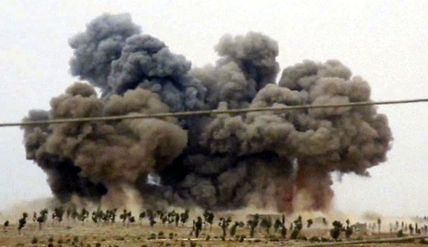 IS tháo chạy trước các đợt tấn công của máy bay Nga