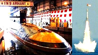 Ấn Độ phóng thử tên lửa từ tàu ngầm hạt nhân