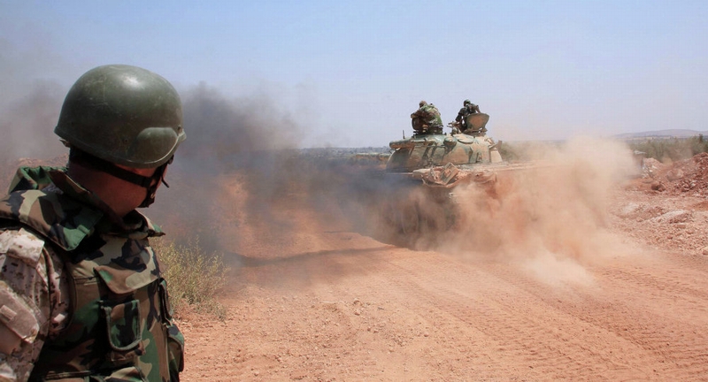 Quân đội Syria đang giáng những đòn liên tiếp xuống lực lượng nổi dậy.
