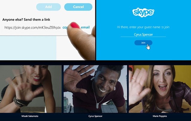Microsoft nâng cấp Skype, có thể chat mà không cần tài khoản