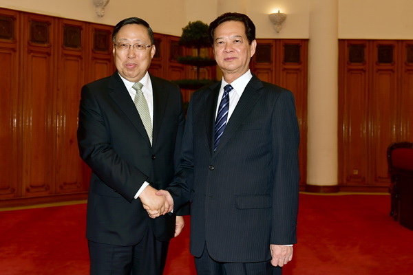 Thủ tướng tiếp Bộ trưởng An ninh Trung Quốc