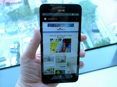 Smartphone ZenFone Go: Rẻ nhưng đẹp