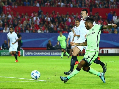 Hạ Sevilla, Man City vào vòng 1/8 trước 2 lượt đấu