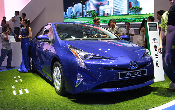 Xe Toyota Prius 2016 đã được trưng bày tại Việt Nam