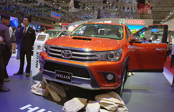 Toyota Hilux mới đạt mức tăng trưởng cao