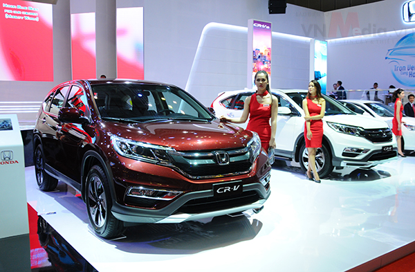 Honda CR-V tại triển lãm ô tô Việt Nam 2015