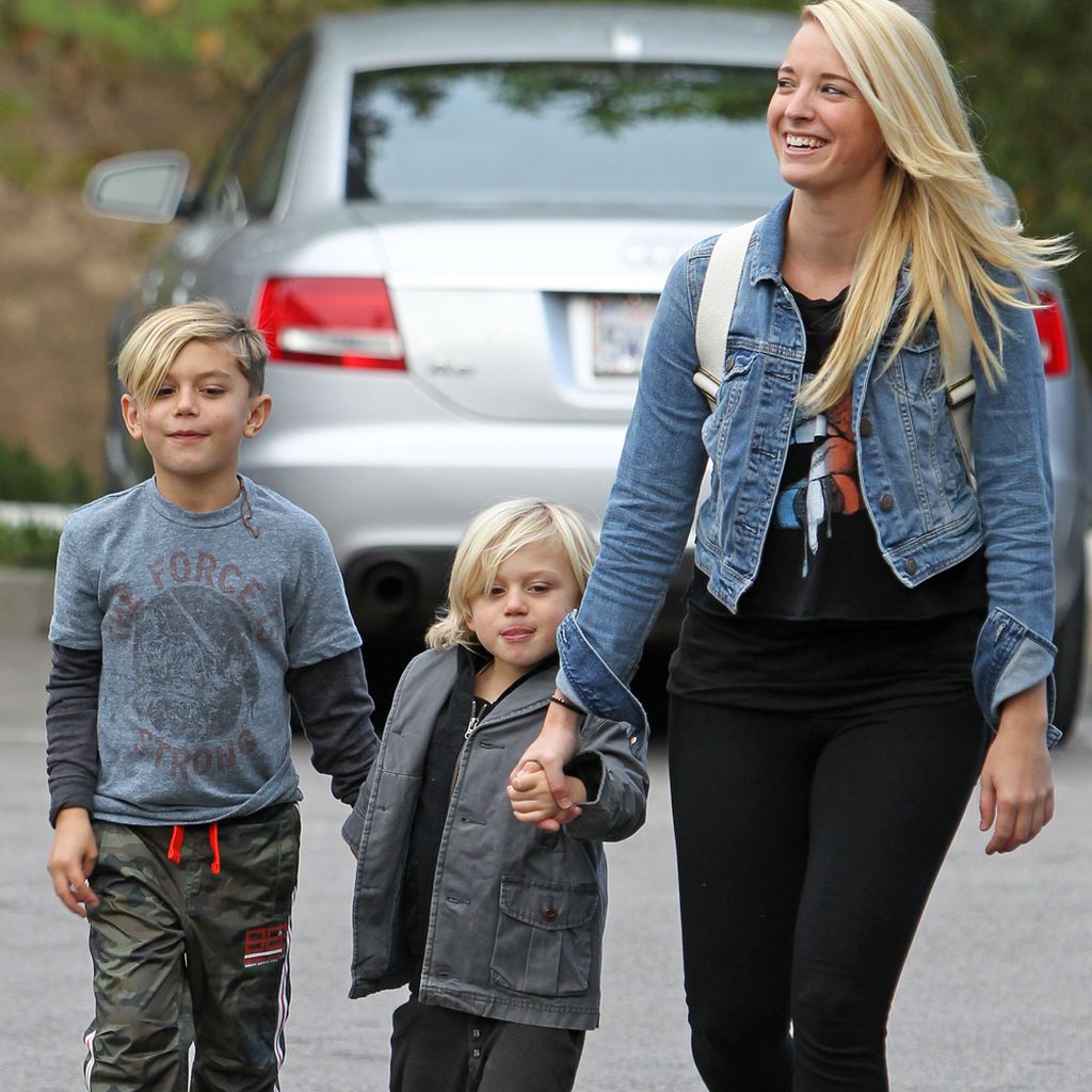 Mindy Mann từng đảm nhận nhiệm vụ chăm sóc ba con của Gavin Rossdale và Gwen Stefani - Kingston (9 tuổi), Zuma (7 tuổi) 