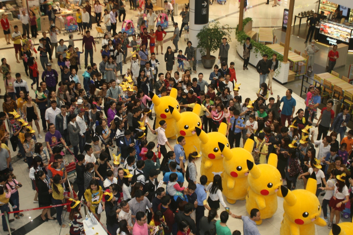Sôi động lễ hội Pikachu tại Hà Nội