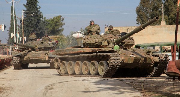 Quân đội Syria tiến lên trên gần như mọi mặt trận nhờ sự hậu thuẫn của Nga.